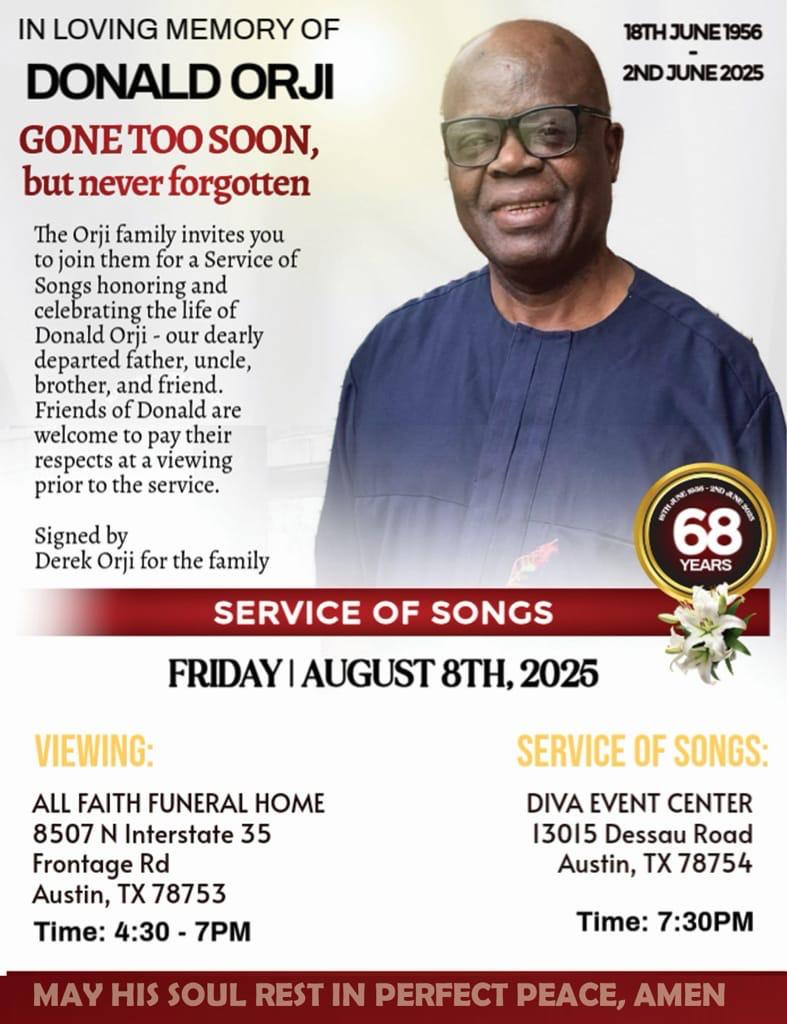 Farewell to a fallen comrade - DONALD ORJI!!!